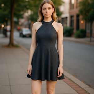 Beautiful Black Laced Dressed Size 1/2